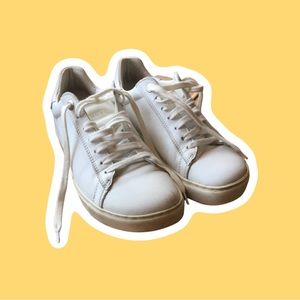 Birkenstock White Leather Sneakers Women 36